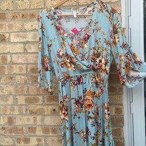 Floral print dress from Xhilaration